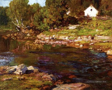  edward peintre - Souvenir du Canada paysage plage Edward Henry rivière Potthast